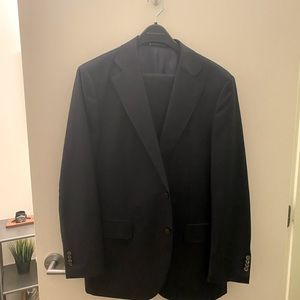 Navy blue Suit Supply Suit. Blazer size 44 and pants 36x30